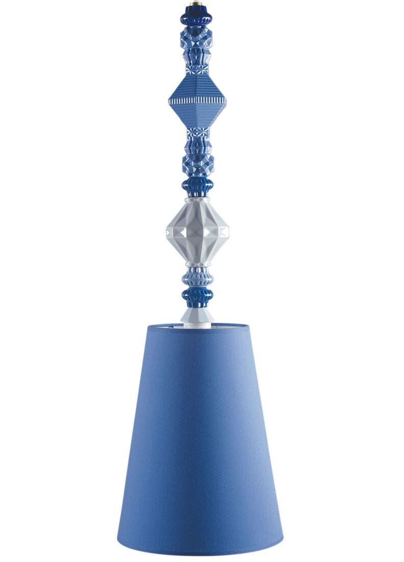 Belle de Nuit Ceiling Lamp II. Blue (CE/UK/CCC) in Lladró