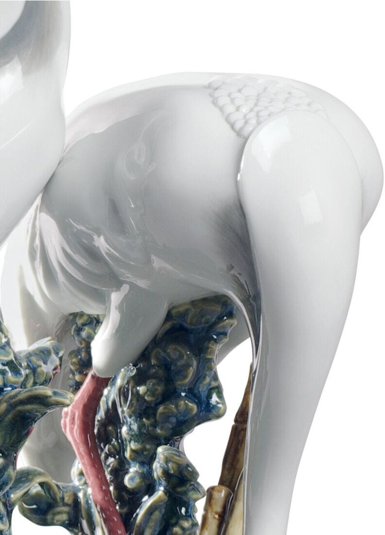 つがいの鶴 - Lladro-Japan