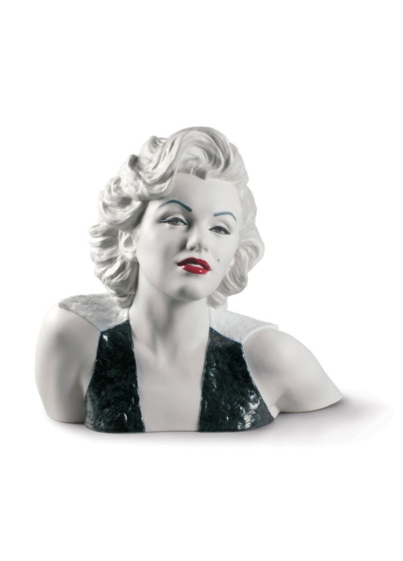 Busto Marilyn Monroe in Lladró