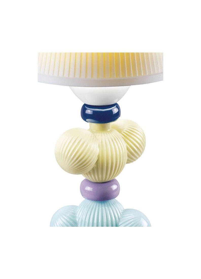 Cactus Firefly Table Lamp. Yellow and Blue in Lladró