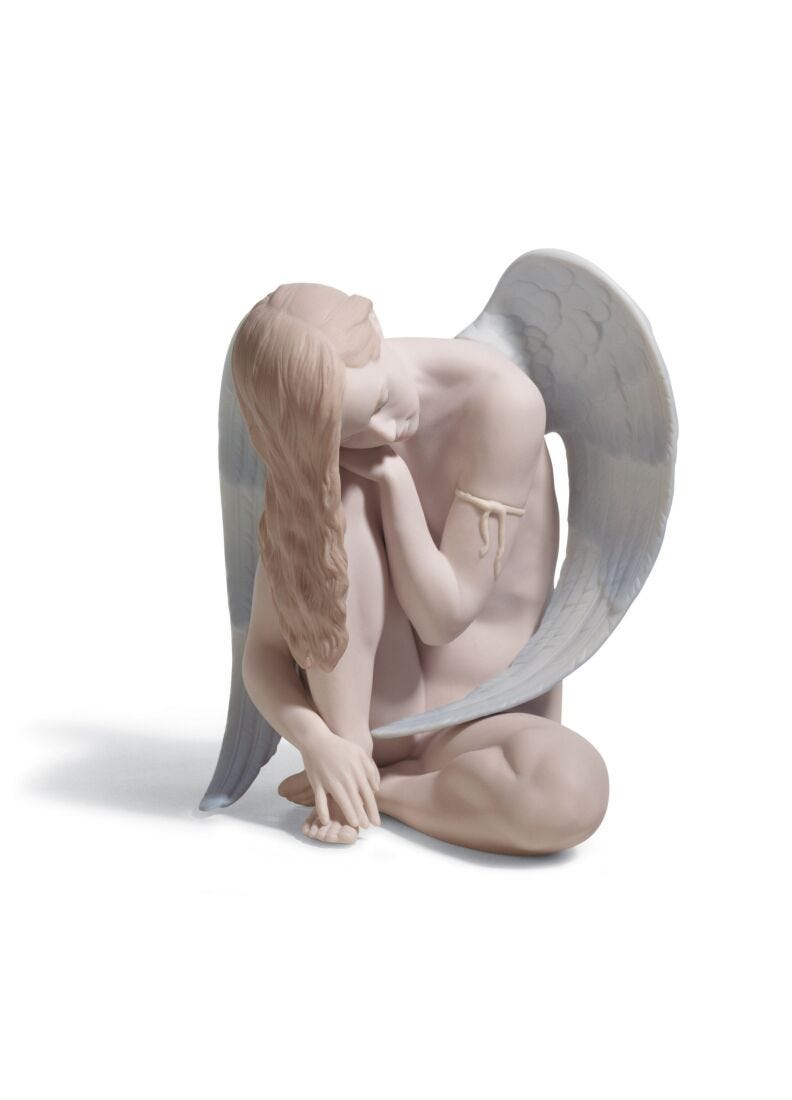 Figurina Angelo meraviglioso in Lladró