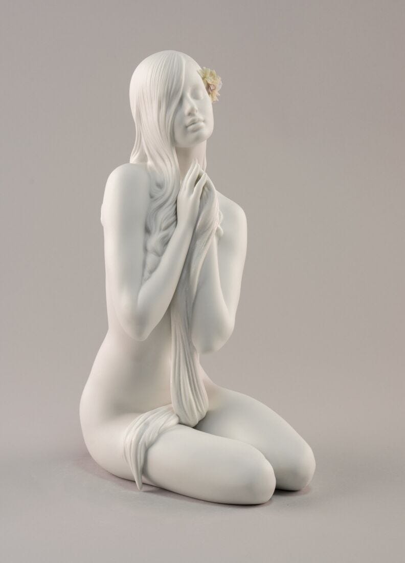 Inner Peace Woman Figurine in Lladró