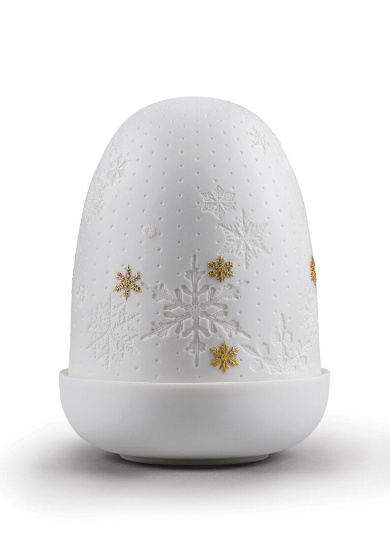 Snowflakes Dome Table Lamp in Lladró