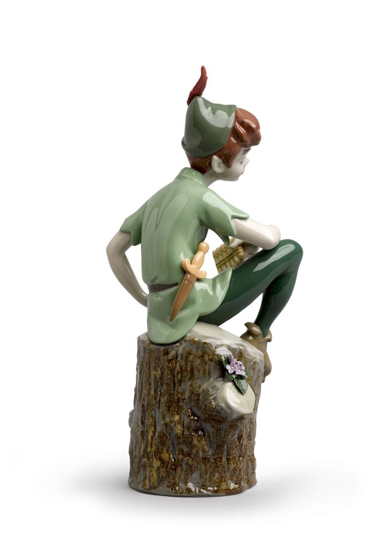 Figura Peter Pan en Lladró