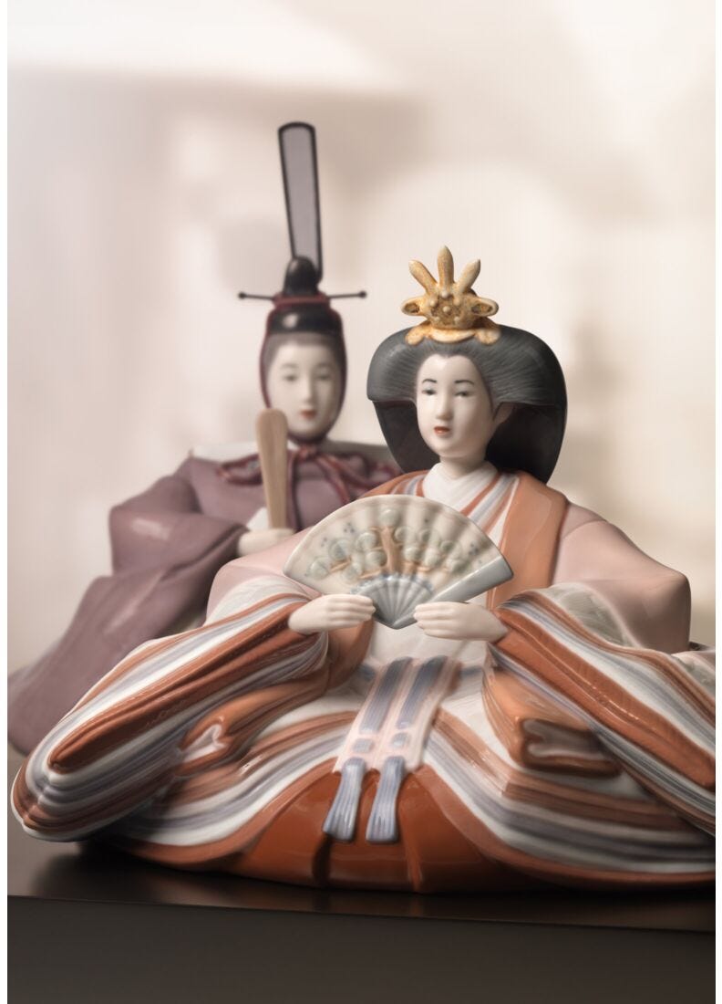 Hina Dolls Festival Figurine. Limited Edition in Lladró