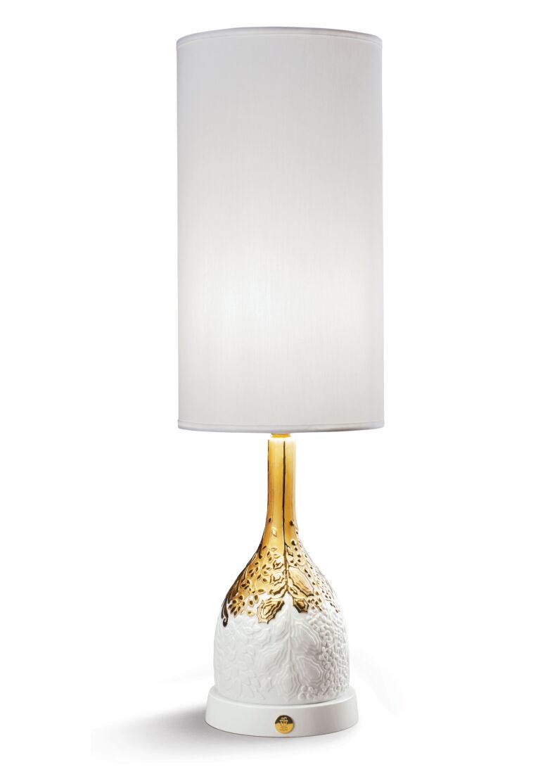 Naturofantastic Organic Nature Table Lamp. Golden Luster (JP) in Lladró