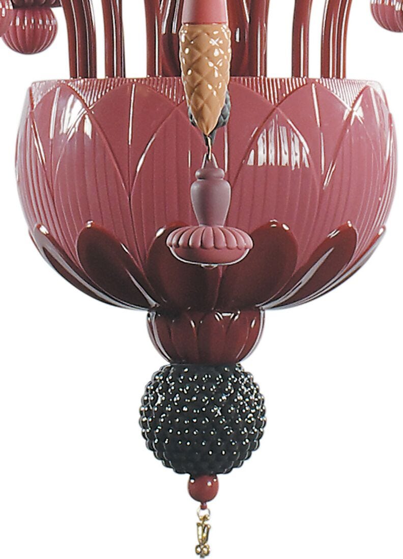 Ivy&Seed - シャンデリア20灯M(Red Coral/JP) - Lladro-Japan Ivy&Seed - シャンデリア20灯M(Red Coral/JP) - Lladro-Japan