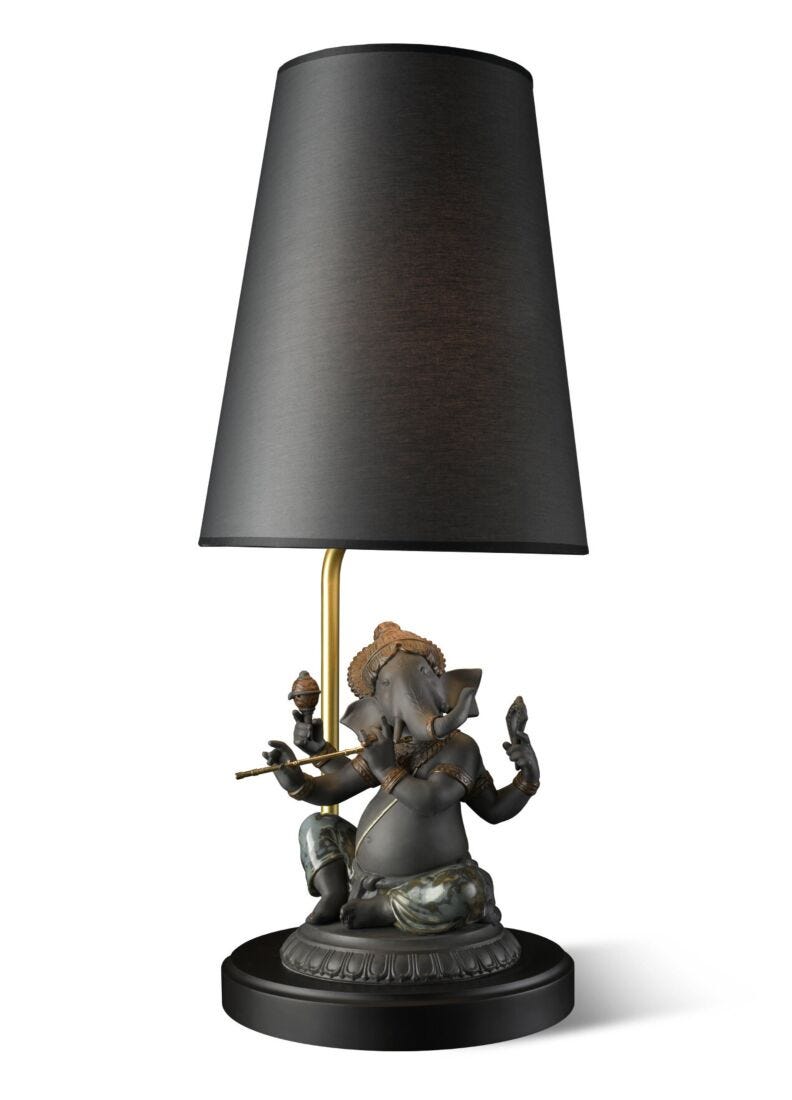 Bansuri Ganesha (black) - Lamp (UK), 1 of 1
