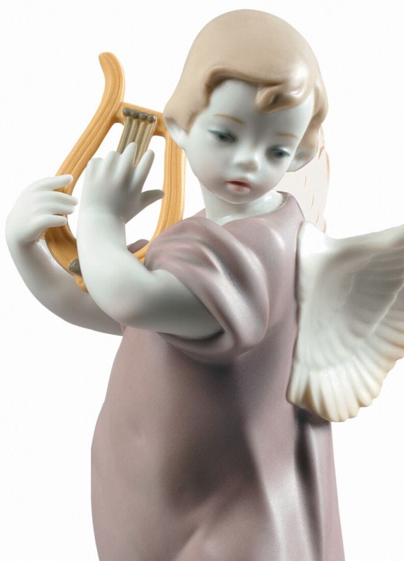 リラを弾く天使 - Lladro-Japan