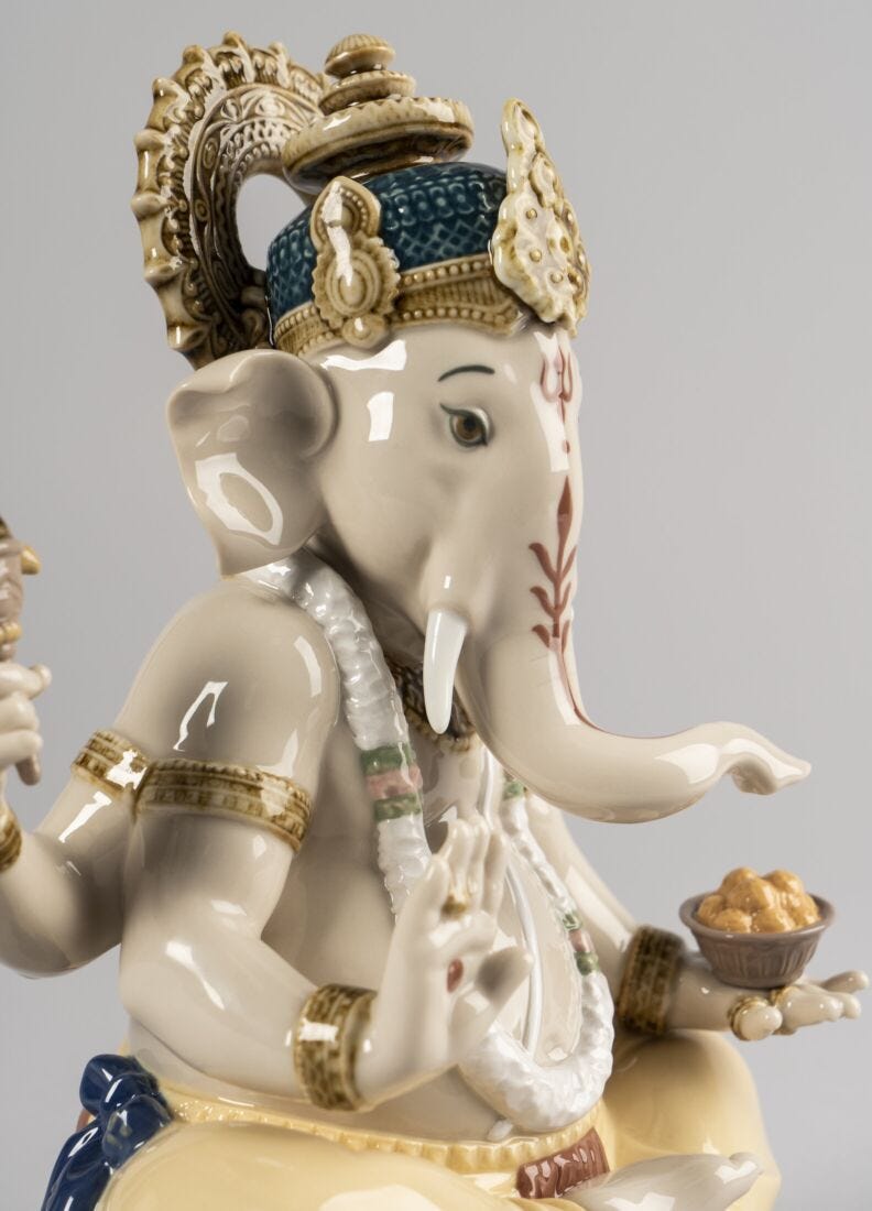 Figura Lord Ganesha in Lladró