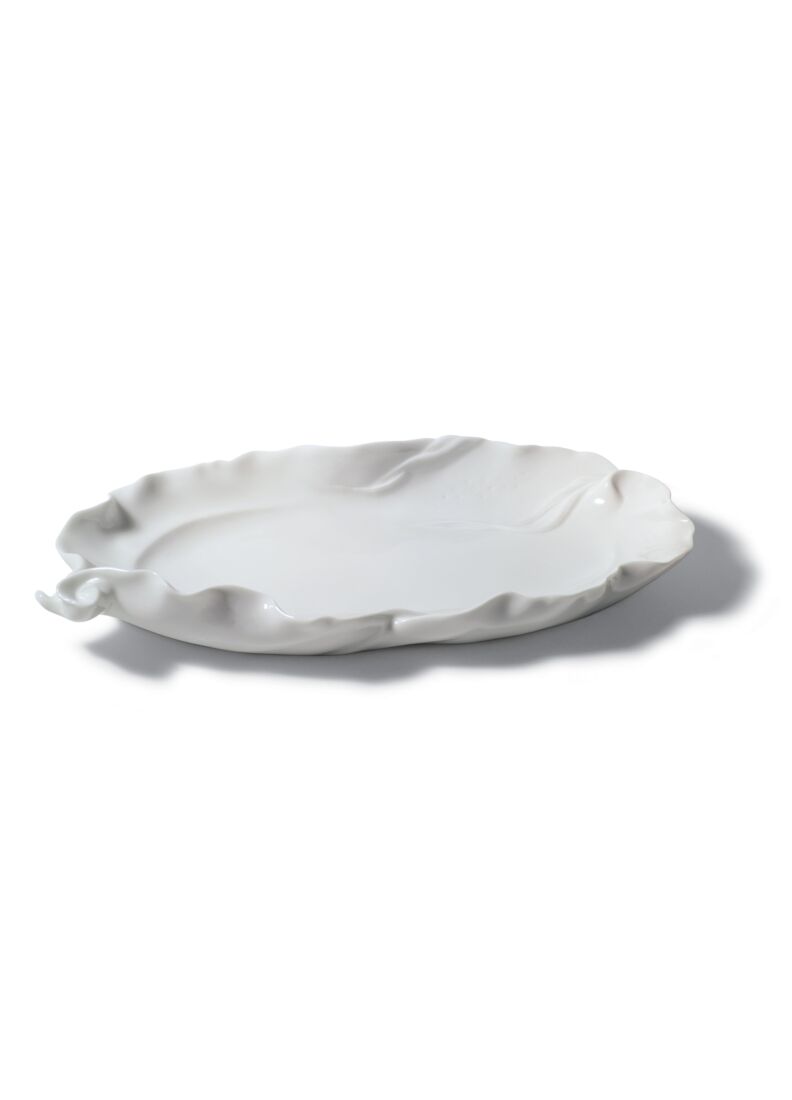 Naturofantastic Appetizer Platter. White in Lladró