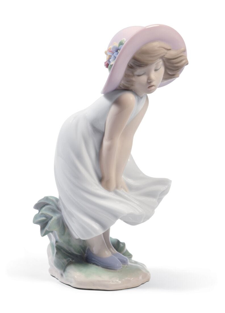 Adorable Little Marilyn Girl Figurine in Lladró