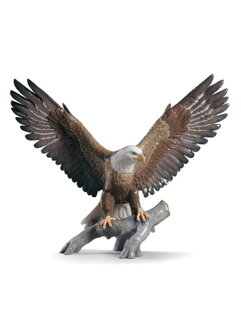 Escultura Águila en Lladró