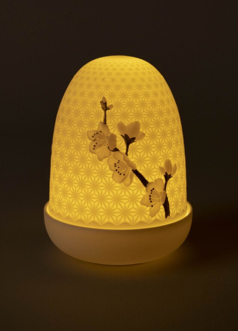 Lámpara de mesa Flor de cerezo Dome en Lladró