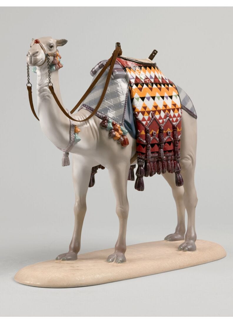 Figurina Il cammello. Edizione limitata in Lladró