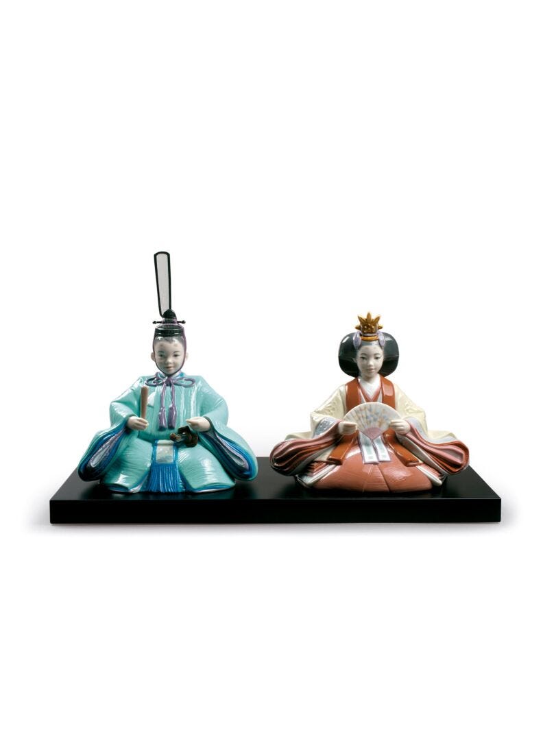 Figura Hinamatsuri Festival en Lladró