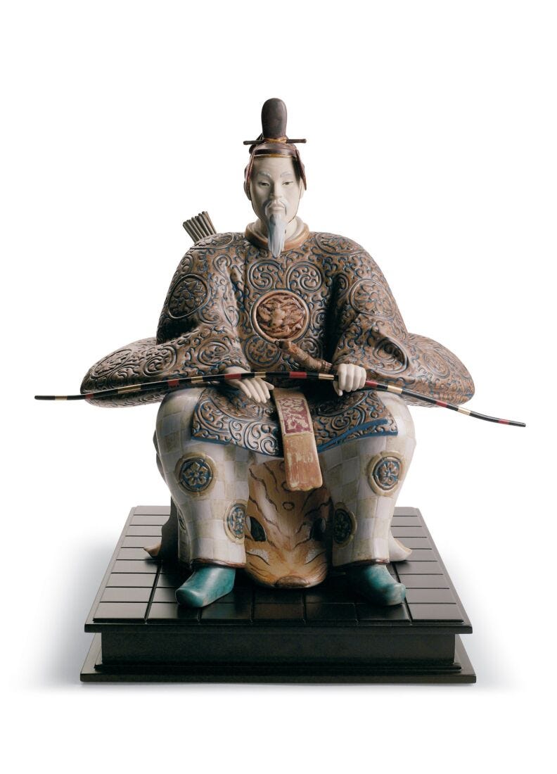 Figura Noble japonés II. Serie limitada en Lladró