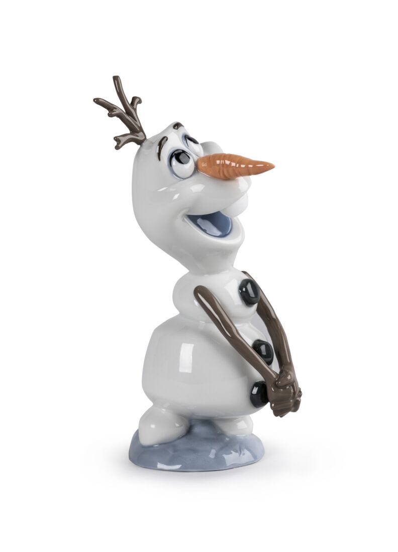 Olaf Figurine in Lladró