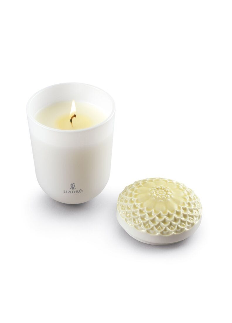 Echoes of Nature Candle. Tropical Blossoms Scent in Lladró