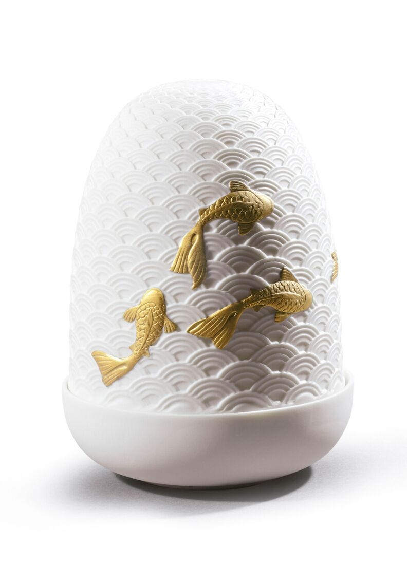 Koi Dome Table Lamp in Lladró