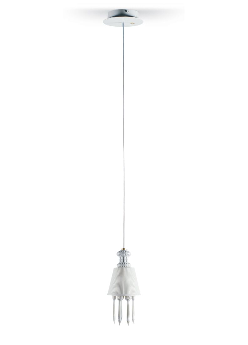 BdN -Litho. hanging lamp -white (CE/UK) in Lladró