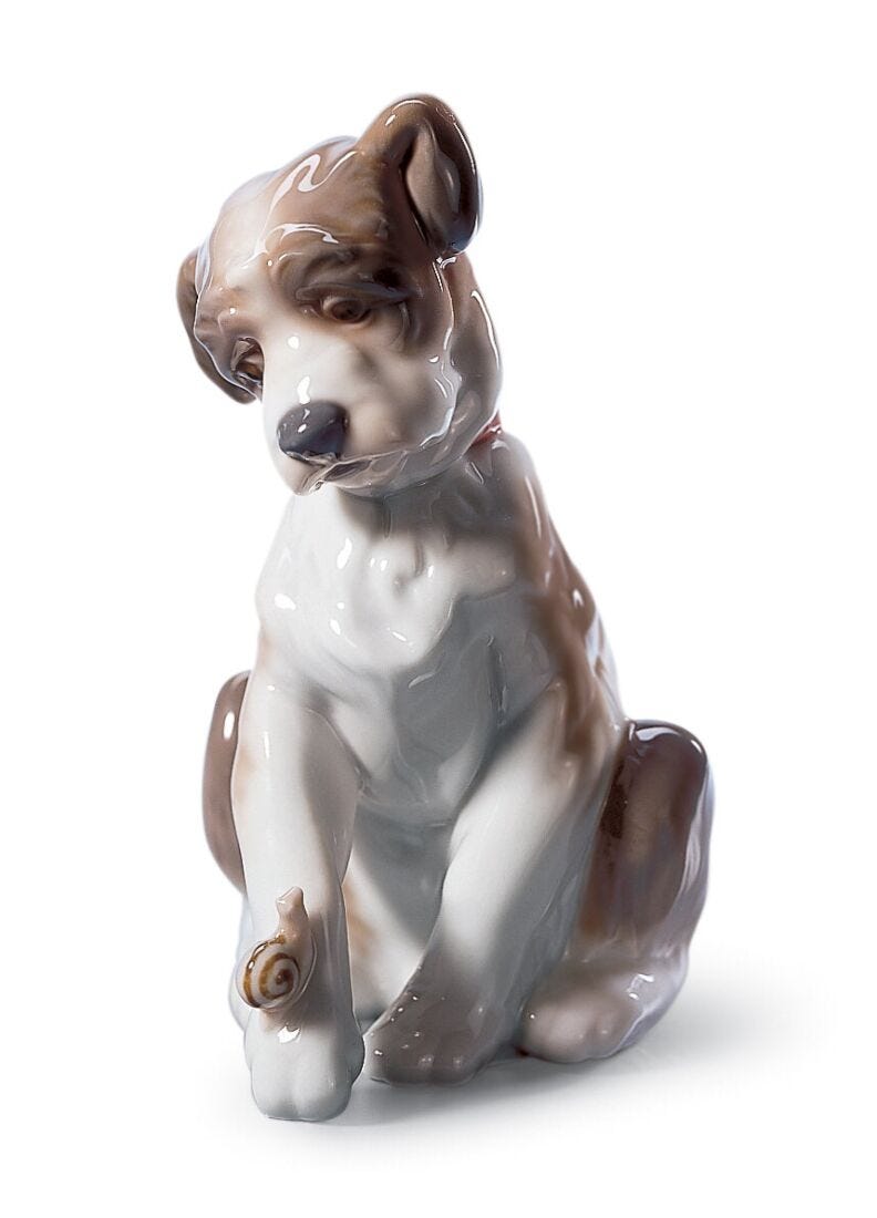 New Friend Dog Figurine in Lladró