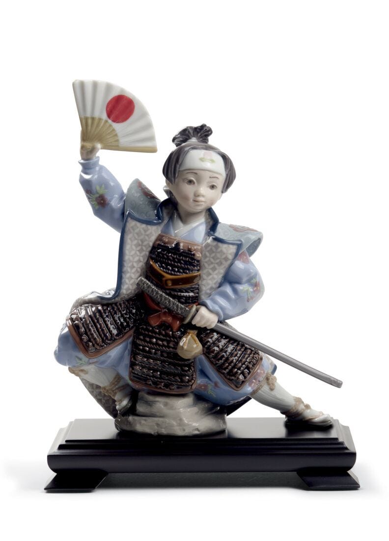 Samurai Warrior Figurine - Lladro-USA