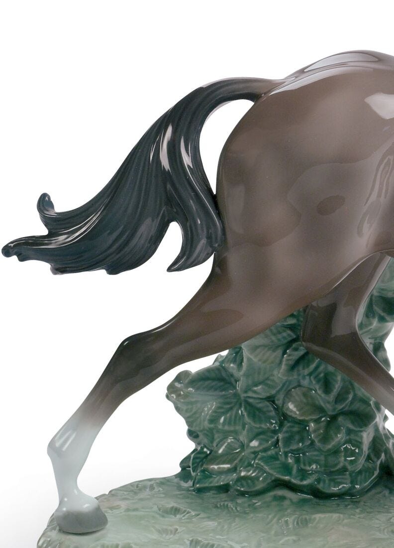 Dressage Woman Figurine in Lladró