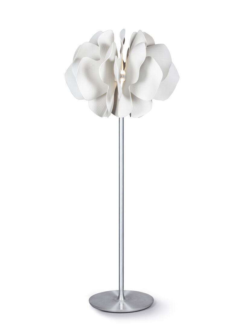 Nightbloom Floor Lamp. White. UK