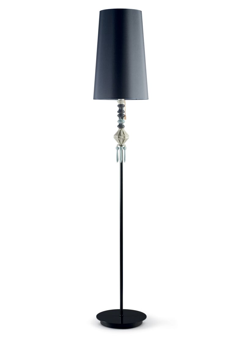 Belle de Nuit Floor Lamp I. Black (UK) in Lladró