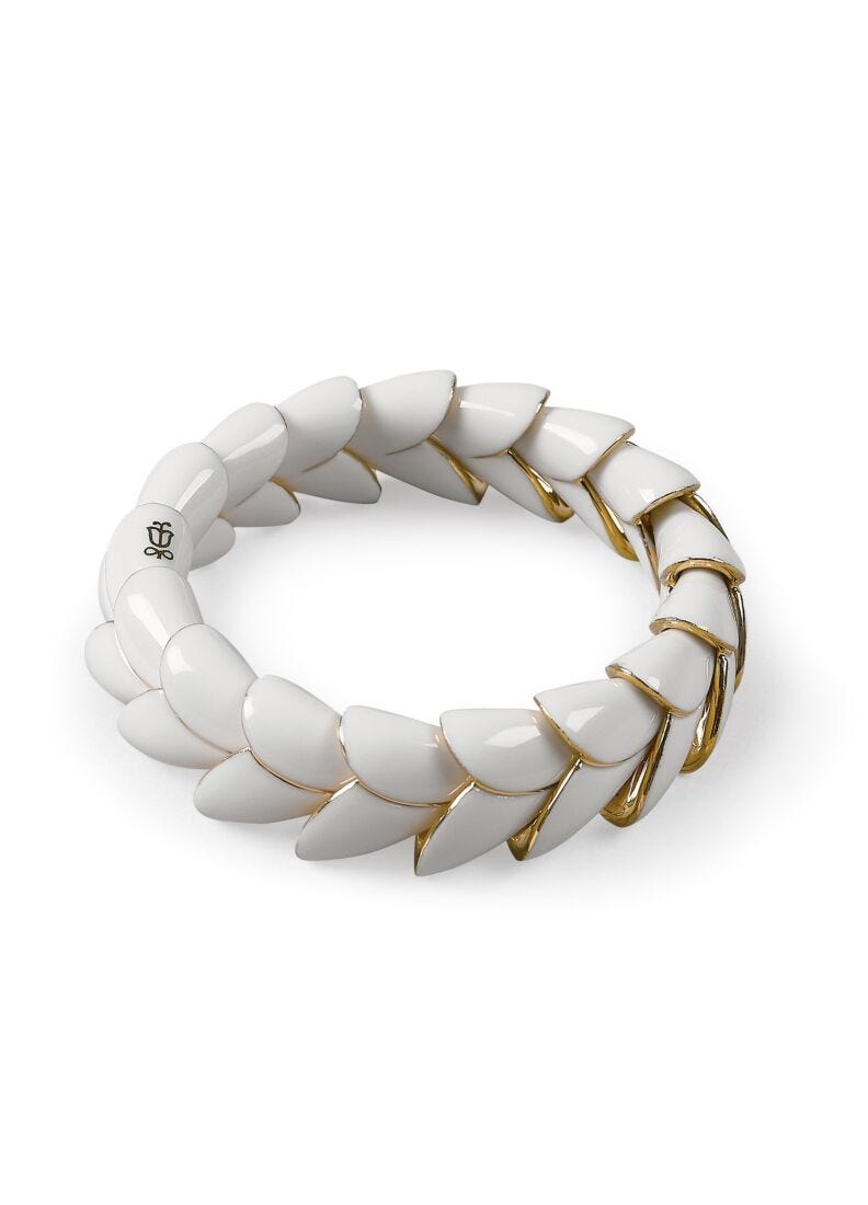 Heliconia bracelet in Lladró