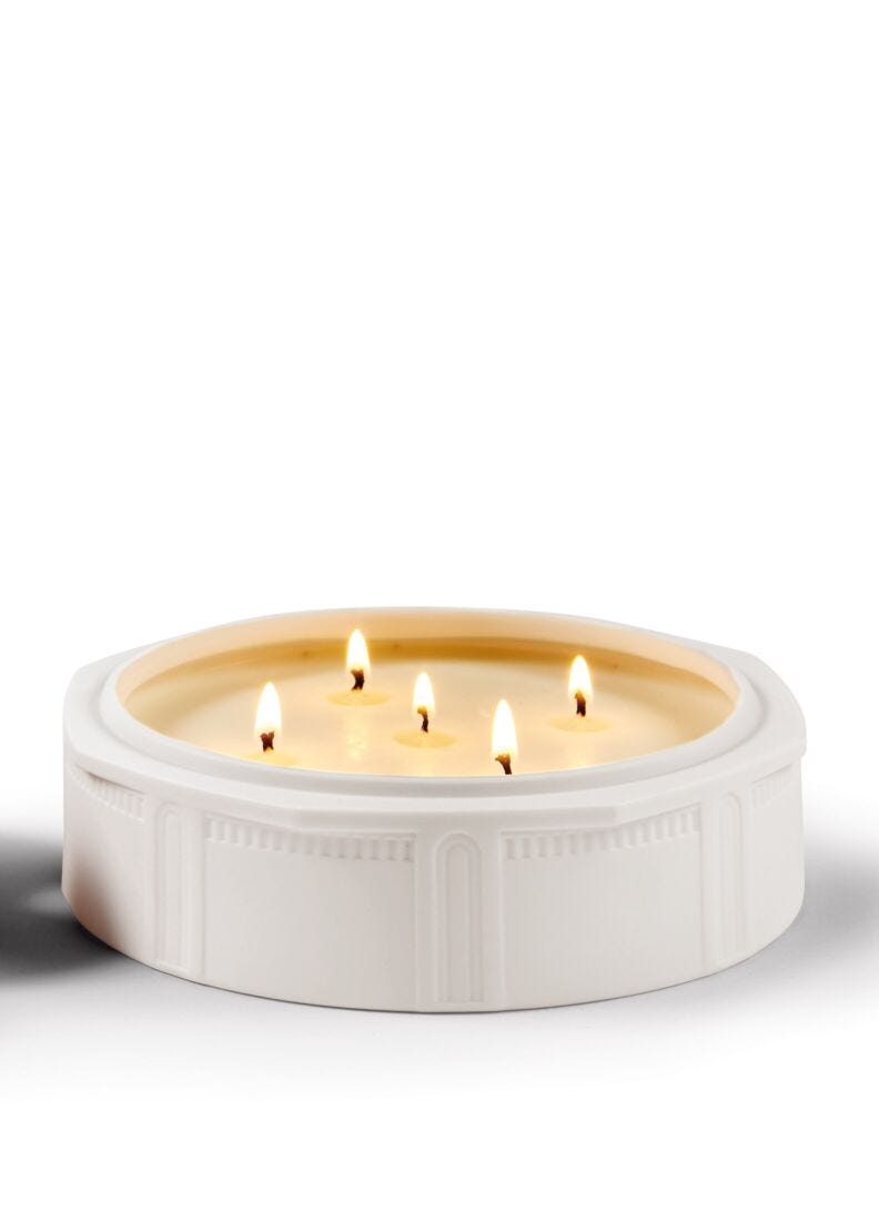 Scheherazade's Quarters Candle 1001 Lights. Unbreakable Spirit Scent in Lladró