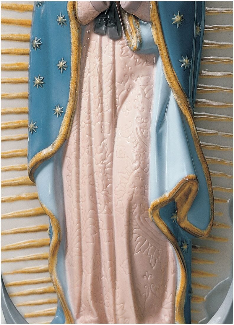 Figura Virgen de Guadalupe en Lladró