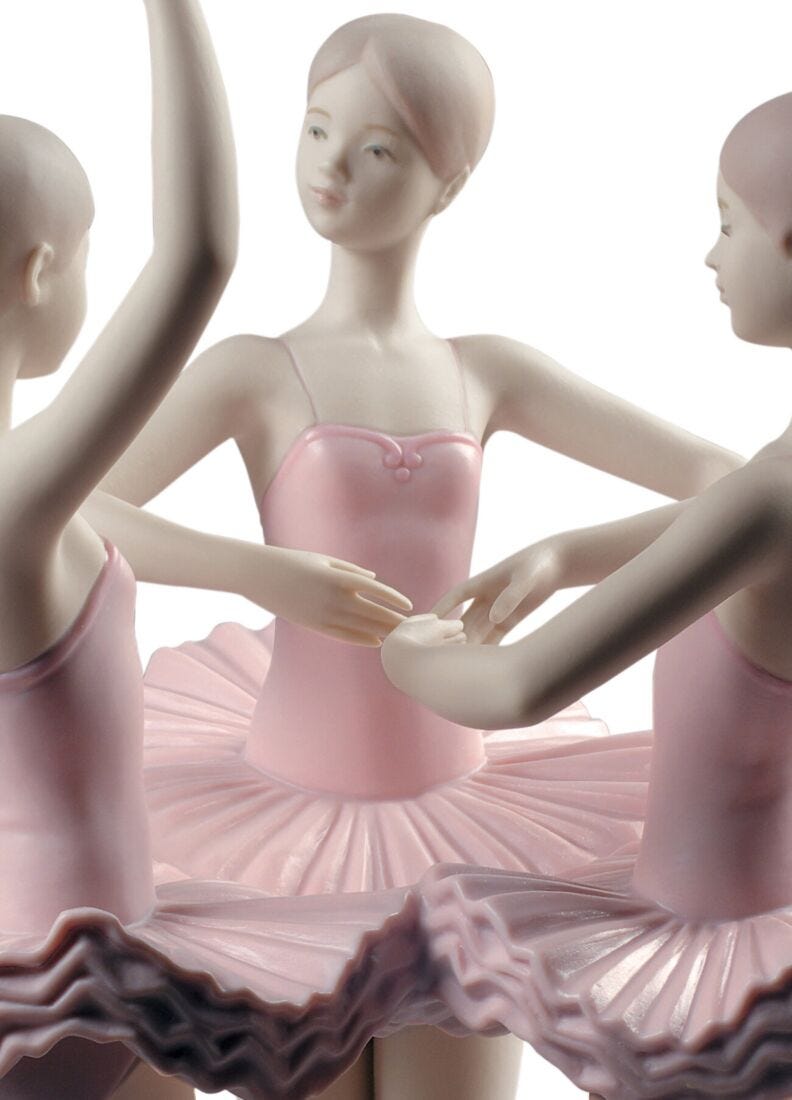 Figura bailarinas Nuestra pose de ballet en Lladró