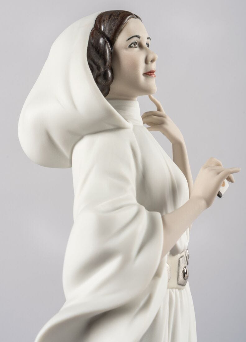 Figura Princess Leia™'s new hope in Lladró