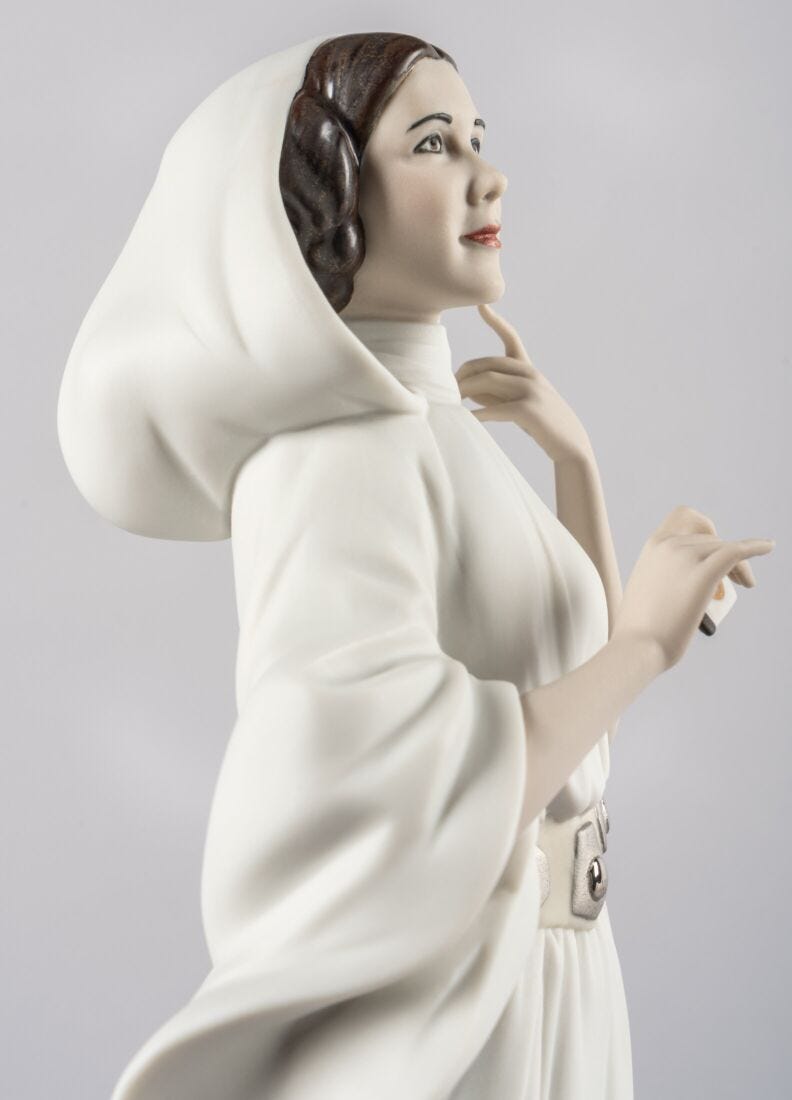 Figura Nueva esperanza para la Princesa Leia™ en Lladró