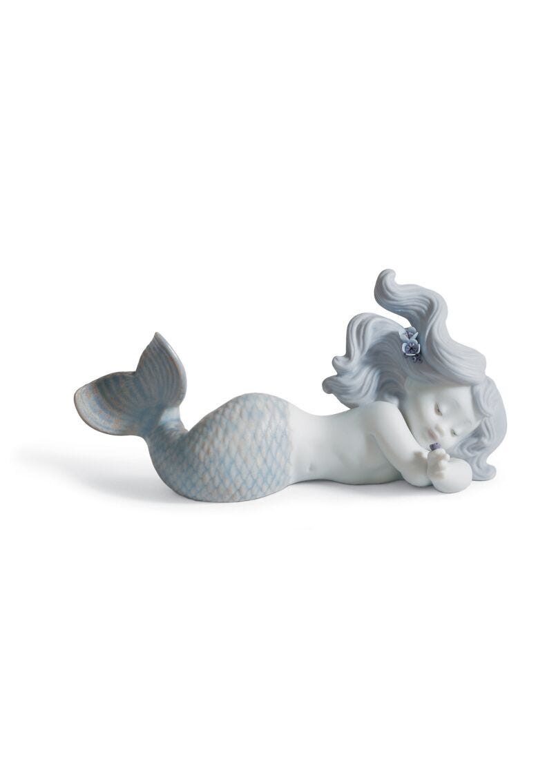 Figurina Sirena Sognando il mare in Lladró