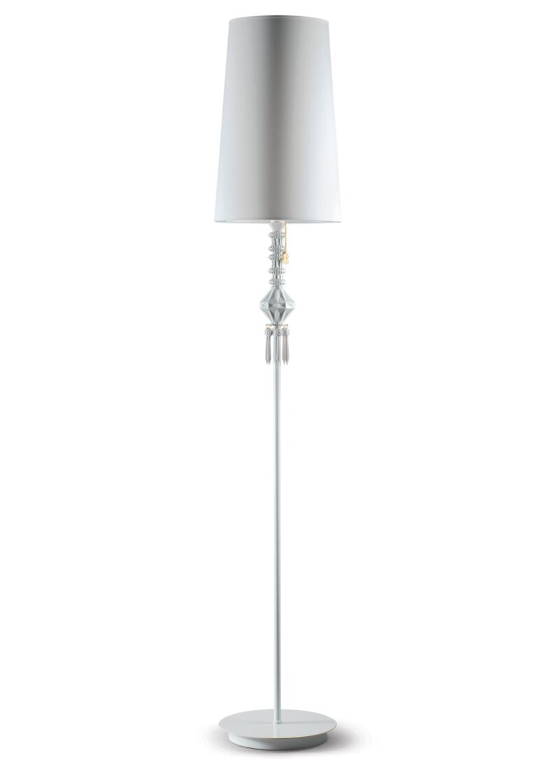 Belle de Nuit Floor Lamp I. White (UK) in Lladró