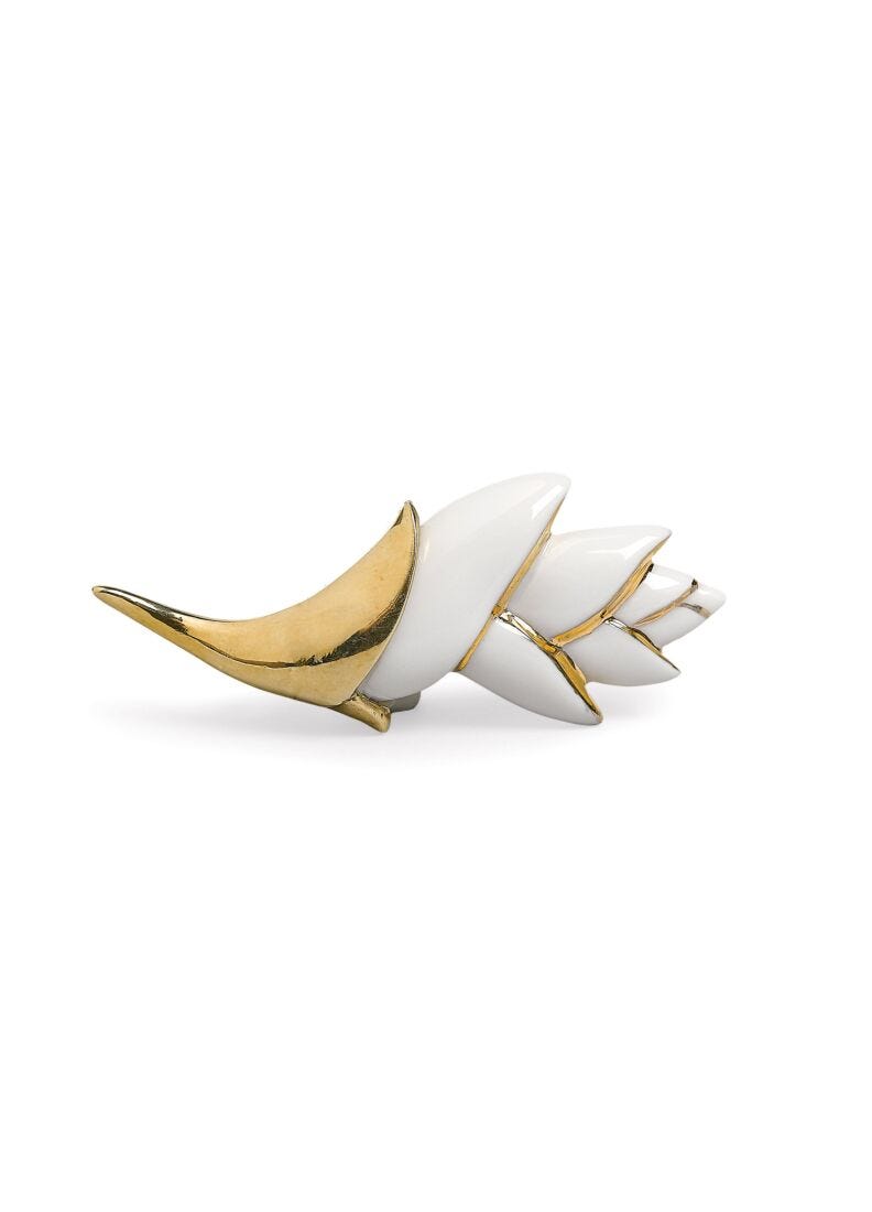 Heliconia Brooch in Lladró