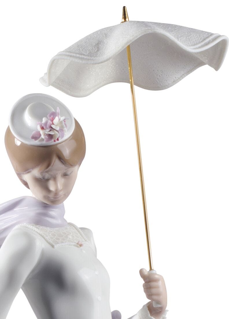 Figurina Dama con scialle in Lladró