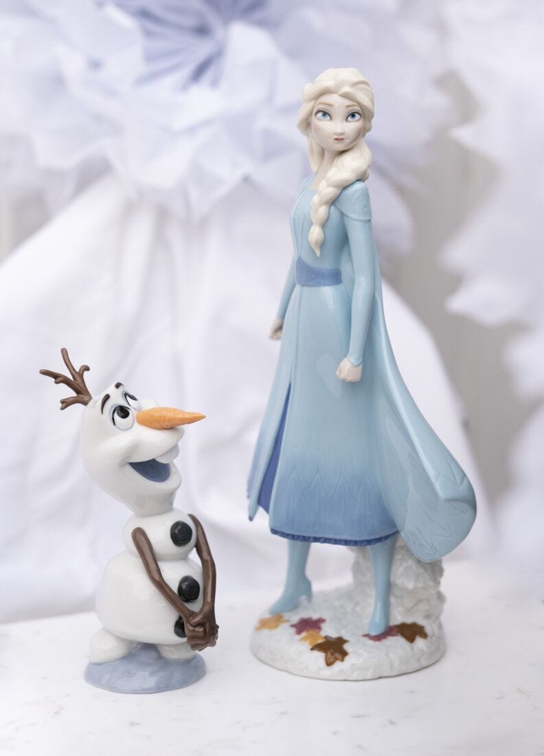 Figura Elsa en Lladró