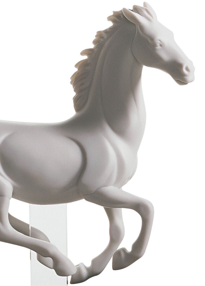 Gallop IV Horse Figurine in Lladró