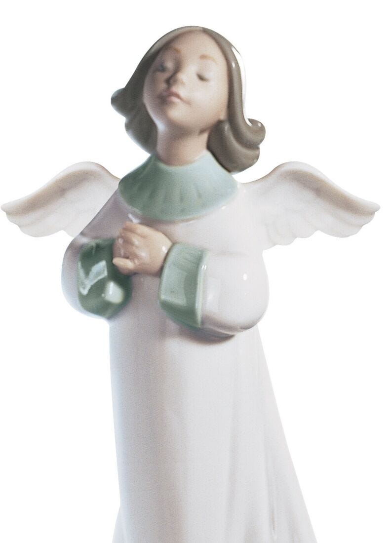 Figura ángel Plegaria en Lladró
