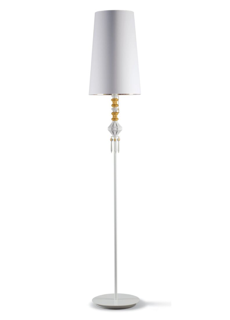 Belle de Nuit Floor Lamp I. Golden Luster (JP) in Lladró