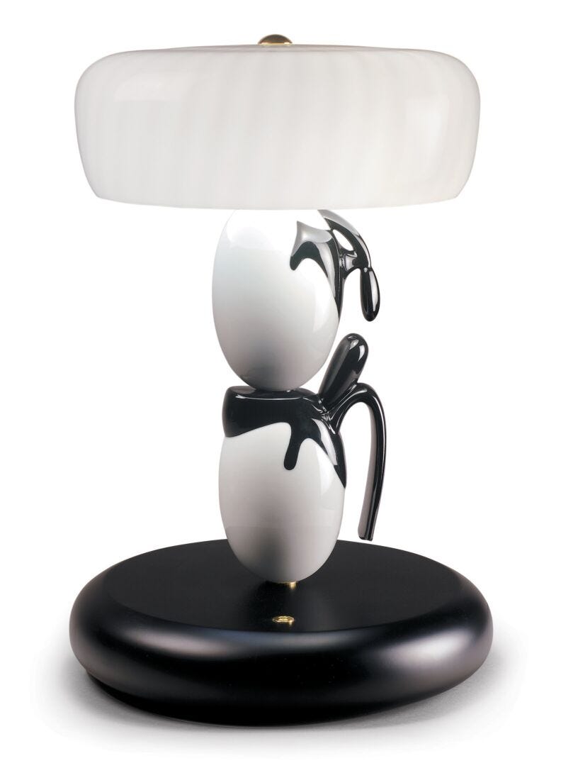 Hairstyle (I/U) Table Lamp (UK) in Lladró