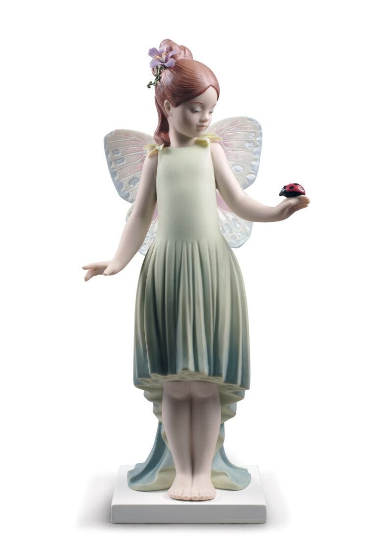 Childhood fantasy Girl Figurine in Lladró