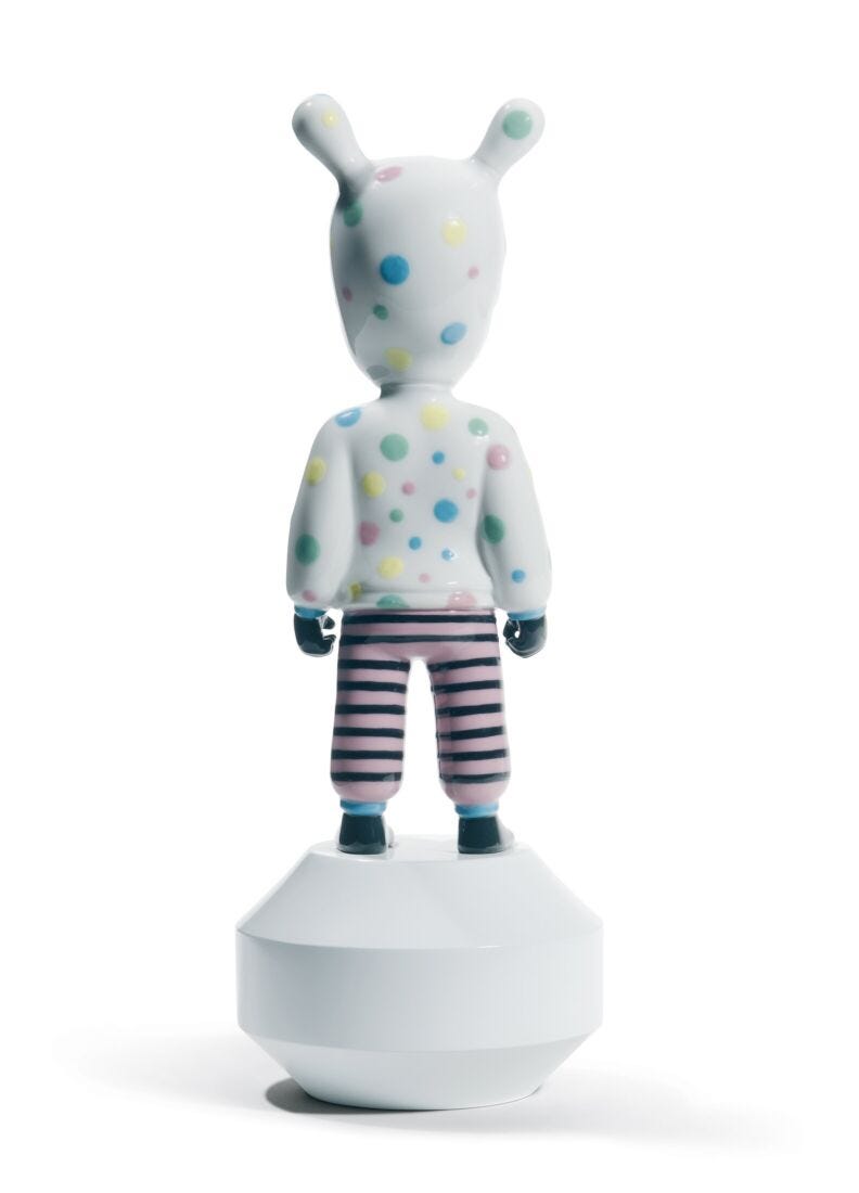 The Guest by Devilrobots Sculpture. Small Model. Numbered Edition in Lladró