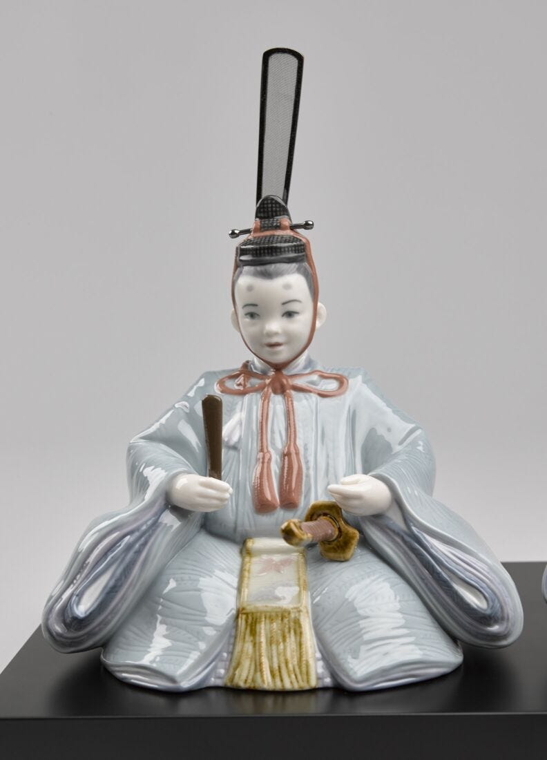 Hinamatsuri Dolls Figurine in Lladró