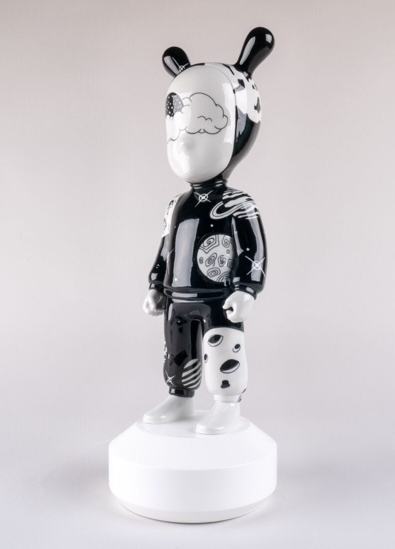Escultura The Guest by Henn Kim. Modelo grande. Serie limitada en Lladró