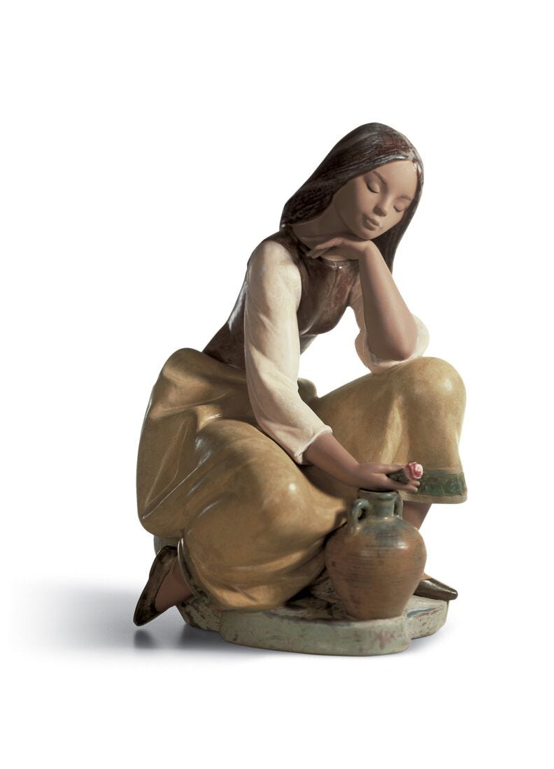 Figurina Acquaiola romantica in Lladró